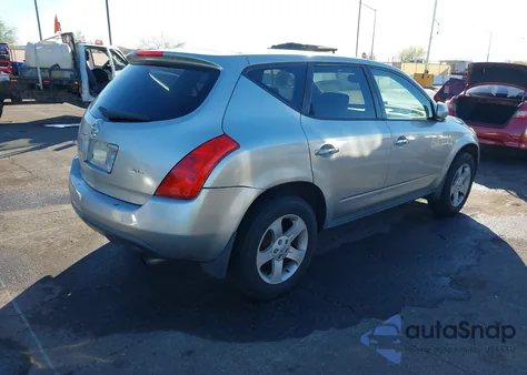 2003 Nissan Murano Sl from USA, damaged, VIN JN8AZ08T03W122713
